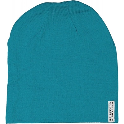 Geggamoja dětská merino čepice modrá Turquoise