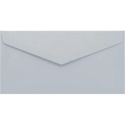 Dopisní obálka světle šedá DL (110x220mm)