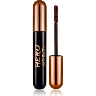 Flormar Hero Volume & Curl Mascara спирала за обем и извиване на мигли Brown 10ml
