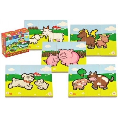 Teddies Moje první zvířátka 18 dílků