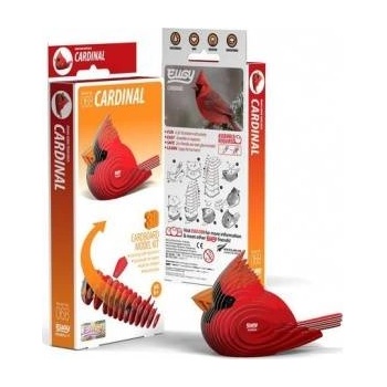 dodoland Cardinal Scarlet Eugy Bird. Eco 3D Ukladanka