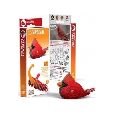 dodoland Cardinal Scarlet Eugy Bird. Eco 3D Ukladanka