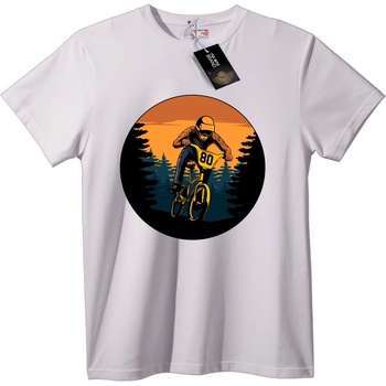 NOONEBRAND Тениска Колоездачно Приключение - 6XL, Black
