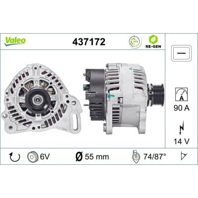 Alternátor VALEO 437172