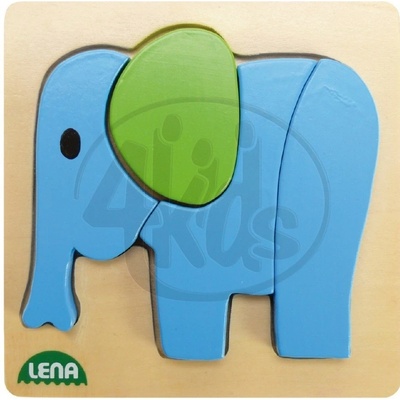 Lena puzzle slon