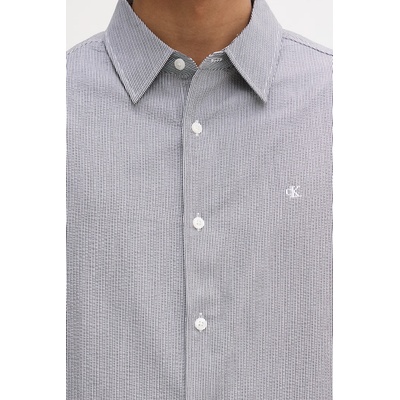 Calvin Klein Риза мъжка с памук (LV04LF110G)