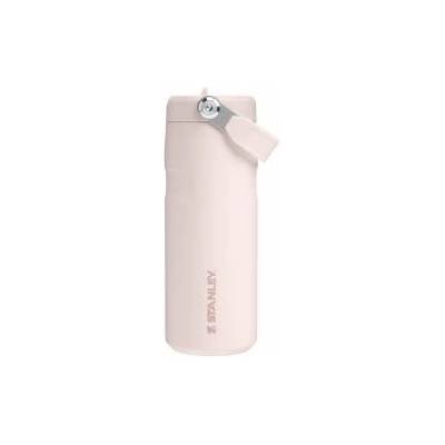 STANLEY 1913 Flip Straw drinking bottle with straw 0.47L - Thermo mug Cools for 8 hours - Ice cold for 40 hours - BPA free - Leak-proof - For cup holders - Dishwasher safe - Rose Quartz - 100000112698