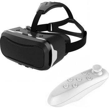 SES 2v1 3D Brýle pro virtuální realitu VR Box SHINECON II s bezdrátovým Bluetooth ovladačem 3131