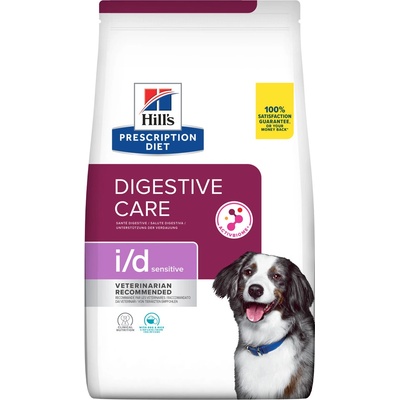 Hill's Prescription Diet I/D Sensitive Starostlivosť o zažívanie granule pre psov 2 x 12 kg