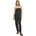 Urban classics Гащеризон Urban classics Viscose sleeveless jumpsuit - Black (Black Flower)