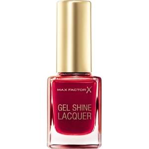 MAX Factor Gel Shine Lacquer червен лак за нокти 50 Radiant Ruby 11 ml