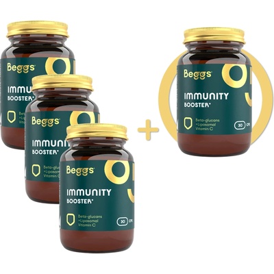 Beggs 3+1 Immunity Booster 30 kapslí