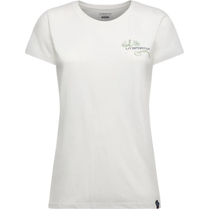 La Sportiva Дамска тениска La Sportiva Women's Climb Flower T-Shirt - Chalk (916-3496-0114)