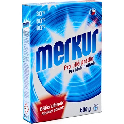 Merkur Bílá síla prášek na bíle prádlo 600 g
