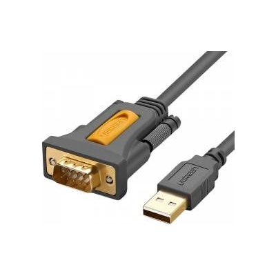 Ugreen CR104 USB-A to DB9 RS-232 cable, 2m black