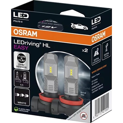OSRAM Led АВТО КРУШКА h8/h11/h16 osram 64211dwesy 8.2w 12v 2бр В КУТИЯ (20650144)