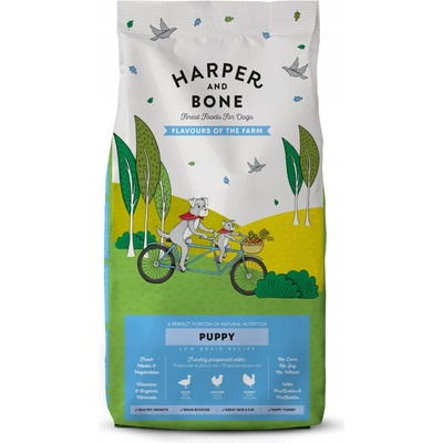 Harper & Bone Flavours Farm puppy krůtí 2 kg