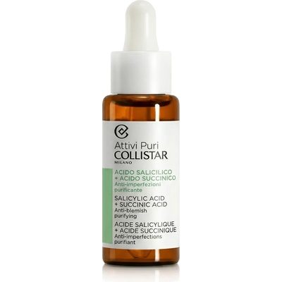 Collistar Attivi Puri Salicylic Acid + Succinic Acid Anti-Blemish Purifying 30 ml
