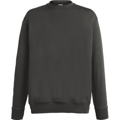 Fruit of the Loom mikina Lightweight Set-In Sweat, pánská COT162156a3701 light graph