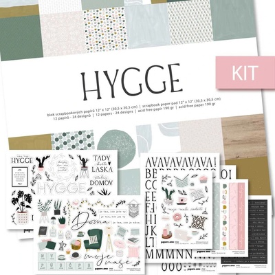 PAPERO AMO ♥ Kreativní sada - HYGGE