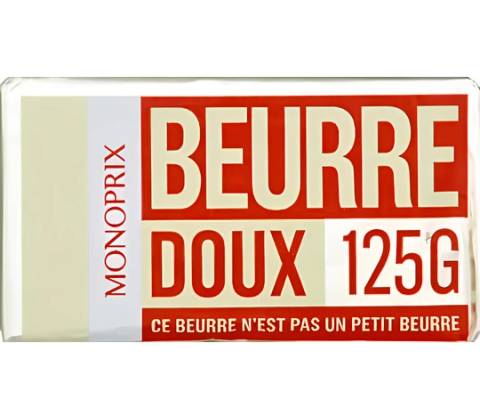 Monoprix Máslo 125 g