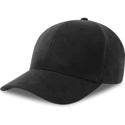 Atlantis Headwear Fam-S semišového vzhledu 6 panelová COT33027100299-black Černá