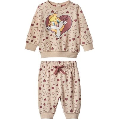 Dívčí tepláková souprava s BIO bavlnou 2dílná béžová – Zboží Dáma Dívčí tepláková souprava s BIO bavlnou 2dílná béžová – Zboží Dáma