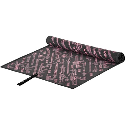 M-Tac Microfiber Towel Weapon 80 x 40 cm černý růžový
