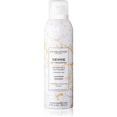 Revolution Beauty Dry Shampoo Revive освежаващ сух шампоан с кофеин 200ml