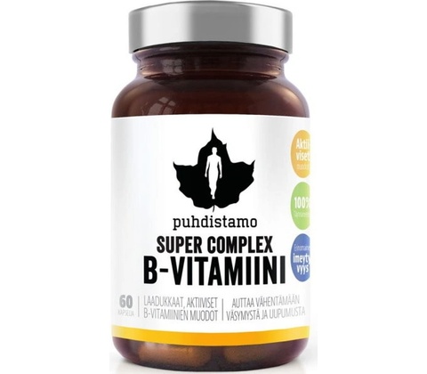 Puhdistamo Super Complex B-Vitamiini 60 kapsúl