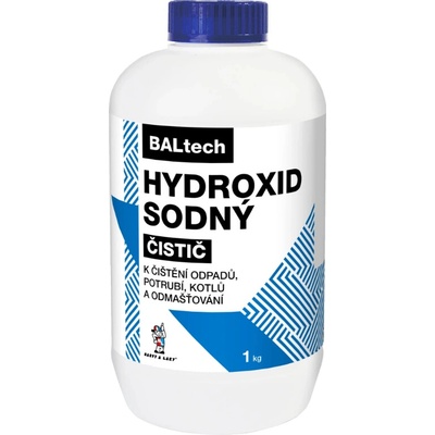 Hydroxid sodný na čistenie odpadov 1 kg