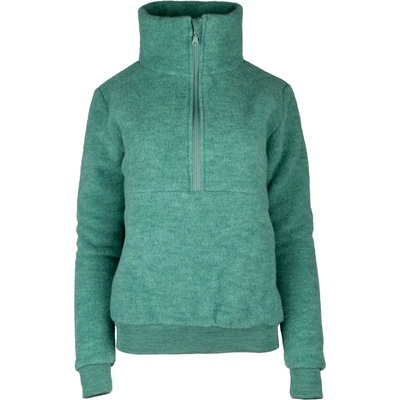 Reiff Дамски вълнен пуловер Reiff Women's Geli Fleece Shirt Merino jumper - Salbei (105-6842-0113)