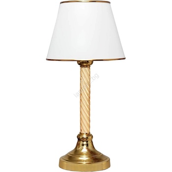 ASIR GROUP Настолна лампа AYD 1xE27/40W/230V бяла/златна (AS2856)