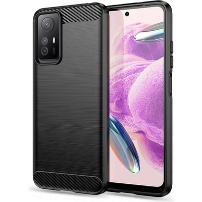 Tech-Protect Противоударен Калъф за Xiaomi Redmi Note 12S, Tech-Protect Premium Carbon Case, Черен (9490713936290)