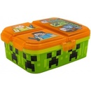 Boxy na desiatu Stor delený plastový box na desiatu Minecraft 40420