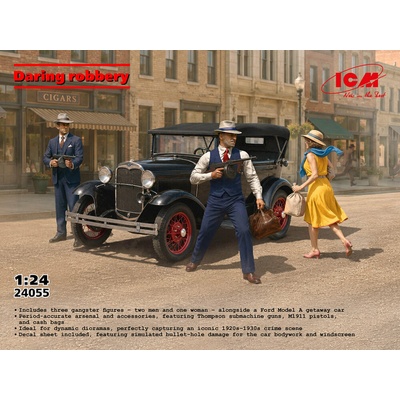 ICM Daring robbery (Ford Model A & 3 fig.) 1:24