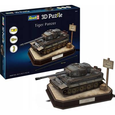 REVELL 3D puzzle Německý tank TIGER I 200 ks