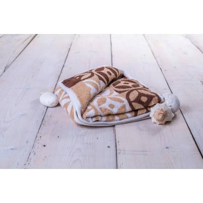 TiaHome Froté uterák Kompass hnedý 50x90cm