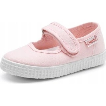 Cienta detské balerínkové papučky 56-000-03 tenisky růžové