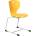 RFG Ученически стол Maxima C, от V до VIII клас, 43 х 45 х 43 cm, жълт