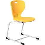 RFG Ученически стол Maxima C, от V до VIII клас, 43 х 45 х 43 cm, жълт