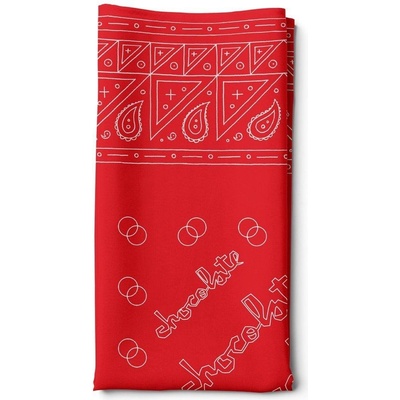 Chocolate bandana red