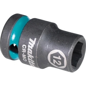 Makita Къса вложка 12mm, 1/2" , Impact black E-16081 (E-16081) (E-16081)