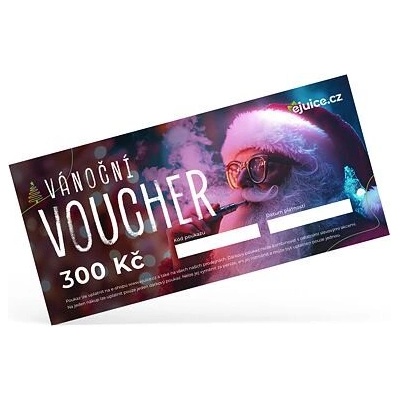 Elektronický dárkový poukaz / voucher na 300 Kč (Santa)