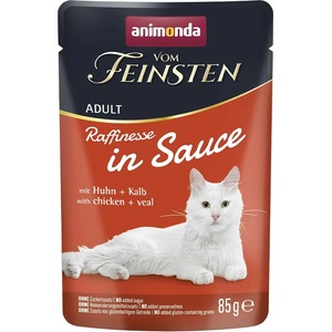 Animonda Vom Feinsten Raffinesse In Sauce пиле & телешко в сос 85 г