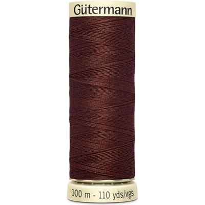 Nit PES Gütermann 100 (100m) - univerzální barva 227 - hnědá – Zboží Dáma