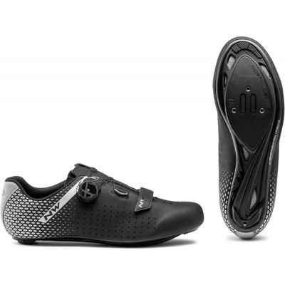 Northwave Core Plus 2 Wide Shoes black/Silver