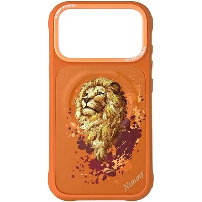 Nimmy Калъф Nimmy Lew MagSafe за iPhone 17 Pro - оранжев (6971080316838)