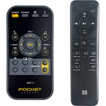 GENERAL JBL Bar 3.1 - дистанционно управление дубликат (Bar 3.1)