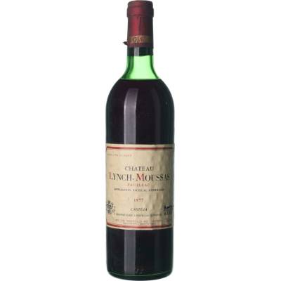 Chateau Lynch-Moussas Pauillac Grand Cru suché červené 1977 0,75 l (holá láhev)